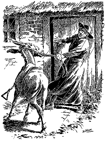 Pastoor Poncke leidt Socrates naar een kramakkele almhut